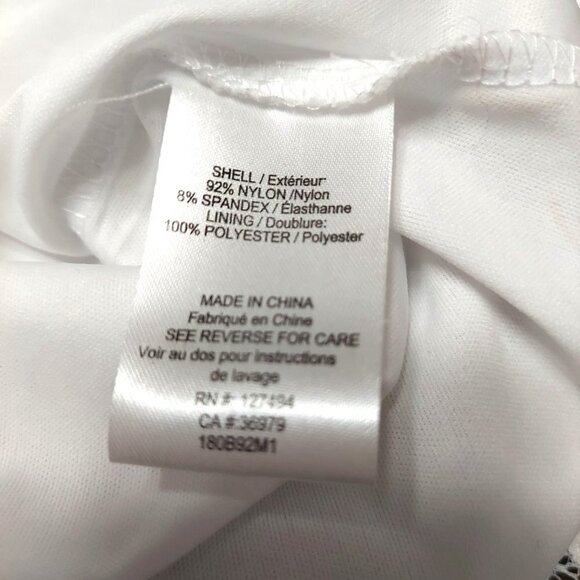 Heartloom Womens White Floral Lace Ruffle Short Sleeve Top - Picture 8 of 8